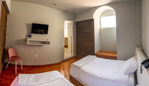 Habitación con 2 camas individuales