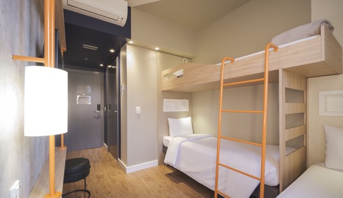 Apartamento, varias camas