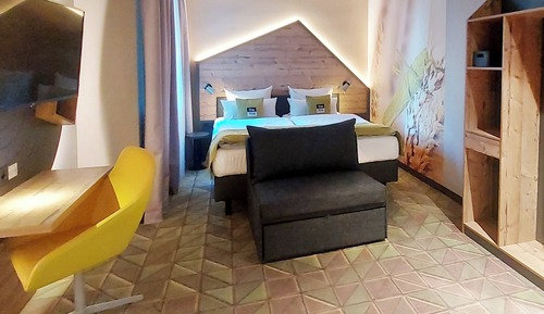 Habitación, 1 cama de matrimonio, accesible para personas con discapacidad