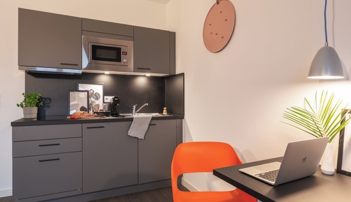 Suite estudio, 1 cama de matrimonio, accesible para personas con discapacidad (Extra Floor Space)