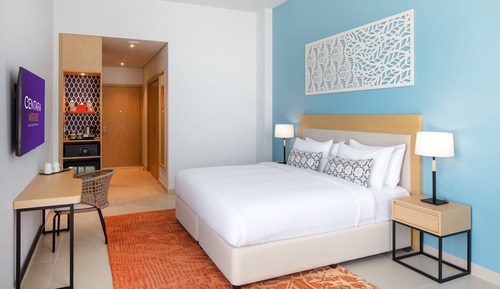 Habitación superior, 1 cama de matrimonio grande, vistas al mar