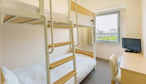 Habitación estándar con 2 camas individuales, no fumadores (Loft Bed)