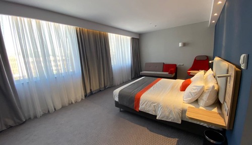 Habitación estándar, 1 cama de matrimonio, accesible para personas con discapacidad, no fumadores