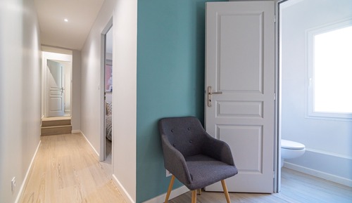 Apartamento, baño privado, vistas a la ciudad (T3 de Standing Scandinave)