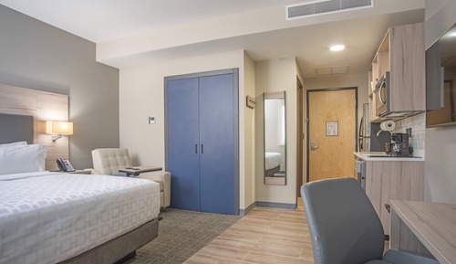 Suite estudio, 1 cama de matrimonio