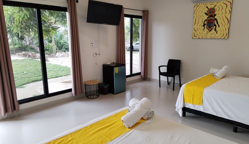 Habitación cuádruple estándar