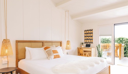 Habitación Deluxe, 1 cama de matrimonio grande, patio