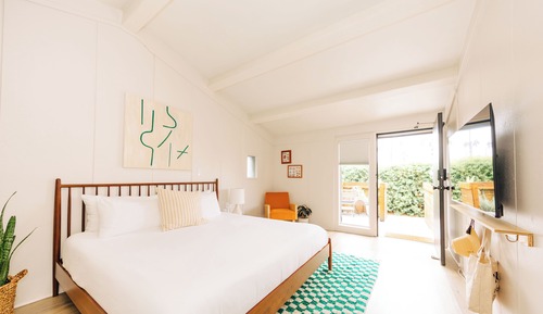 Habitación Deluxe, 1 cama de matrimonio grande, patio
