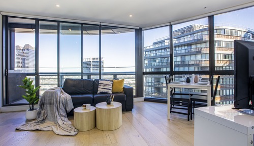 Apartamento City, 1 habitación, balcón, vistas a la ciudad