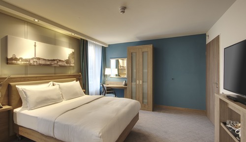 Habitación clásica, 1 cama de matrimonio con sofá cama
