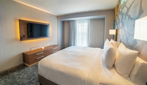 Habitación, 1 cama de matrimonio grande con sofá cama