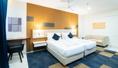 Suite Business, 2 camas individuales, vistas a la ciudad