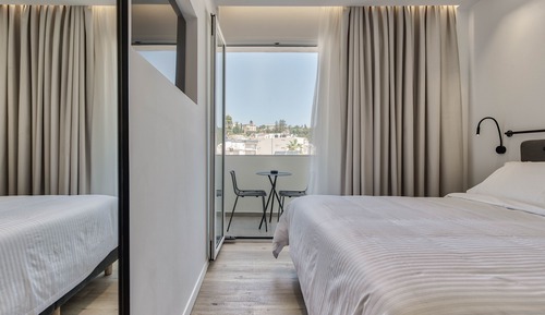 Habitación estándar doble, vistas a la ciudad