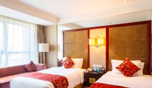 Suite, 2 camas individuales, fumadores (High Floor)