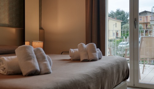 Habitación doble, balcón