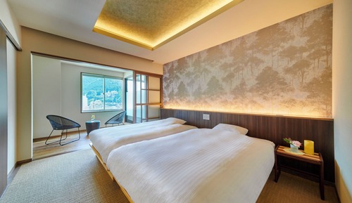 Habitación, no fumadores (Momose or Chihako, Natural hot spring)