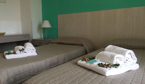 Habitación con 1 cama doble o 2 individuales