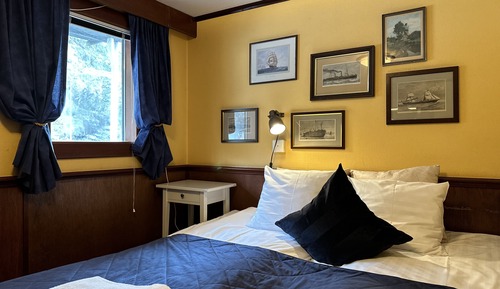 Habitación estándar doble, baño privado (Cabin on boat )