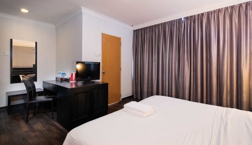 Habitación superior, 1 cama de matrimonio grande