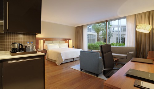 King Deluxe Pool Or Golf View with Sofa cum Bed, Bathtub, 15% disc on F&B,Spa
