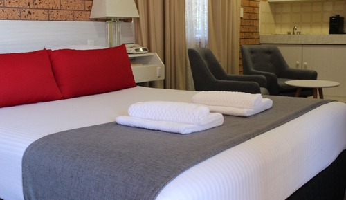 Suite ejecutiva, varias camas