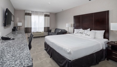 Habitación estándar, 1 cama de matrimonio grande con sofá cama