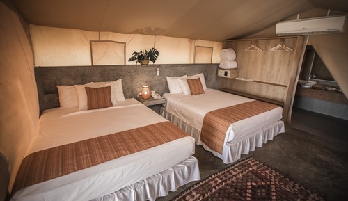 Suite, 2 camas de matrimonio, vistas al mar (Carpa Suite)