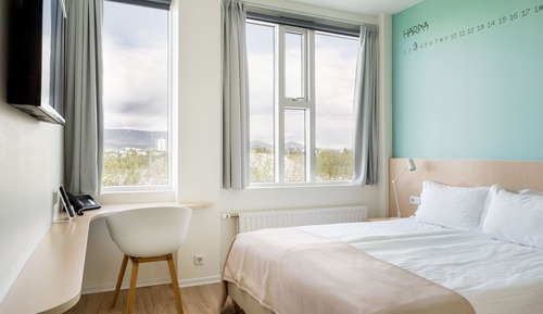 Habitación estándar con 1 cama doble o 2 individuales
