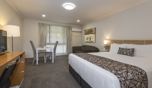 Habitación ejecutiva, 1 cama de matrimonio grande, planta baja