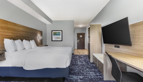 Habitación estándar, 1 cama de matrimonio grande, accesible para personas con discapacidad, bañera