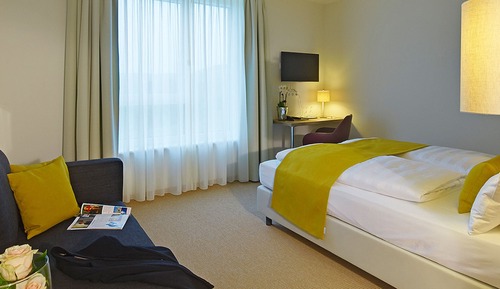 Habitación estándar doble, 1 cama doble, accesible para personas con discapacidad