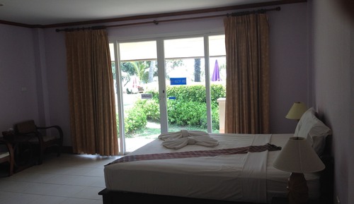Habitación doble superior, frente a la playa