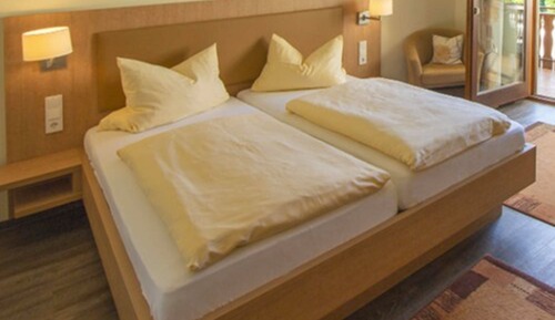 Habitación estándar doble, 1 cama doble, no fumadores, vistas al jardín