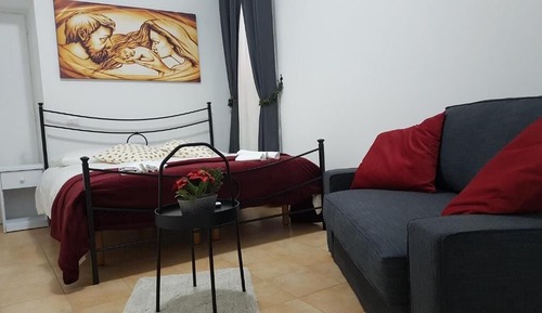 Habitación familiar, vistas al patio