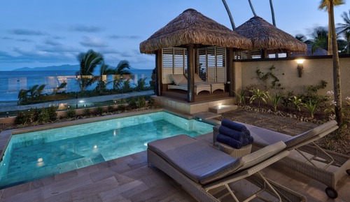 Villa, 2 habitaciones, frente a la playa