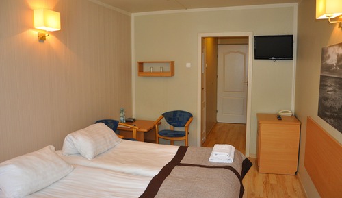 Habitación con 1 cama doble o 2 individuales