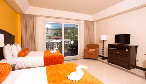 Habitación Premium, 2 camas dobles, vistas a la ciudad