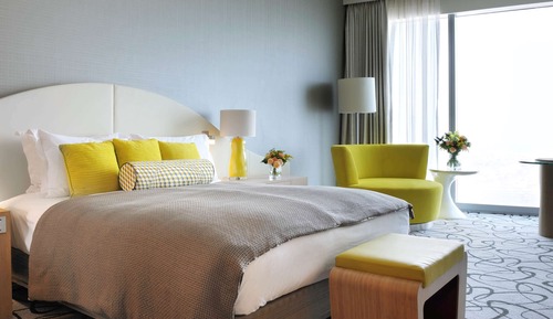 Habitación de lujo, 1 cama de matrimonio grande, Acceso al salón del club