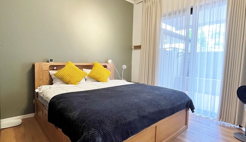 Apartamento Deluxe, 2 habitaciones, vistas al jardín