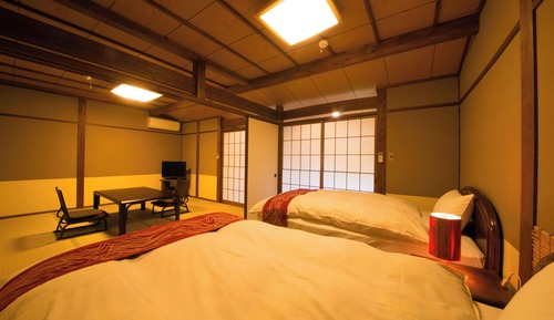 Habitación, no fumadores (Bed with open-air bath, Main building)