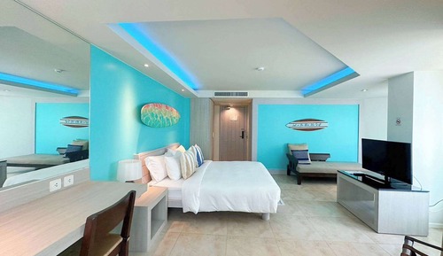 Habitación superior, 1 cama de matrimonio grande, no fumadores