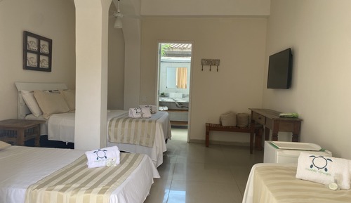 Habitación cuádruple estándar