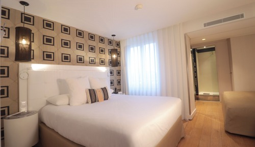 Habitación Deluxe, 1 cama de matrimonio, no fumadores (with Single Sofabed)