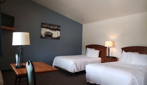 Habitación Deluxe, 2 camas de matrimonio, no fumadores, frigorífico y microondas