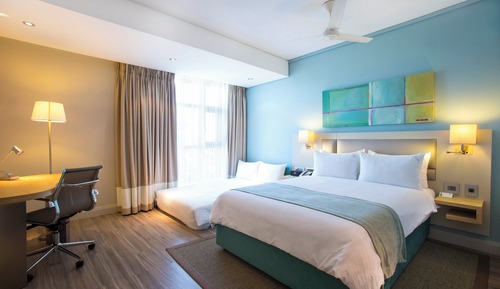 Habitación estándar, 1 cama de matrimonio con sofá cama