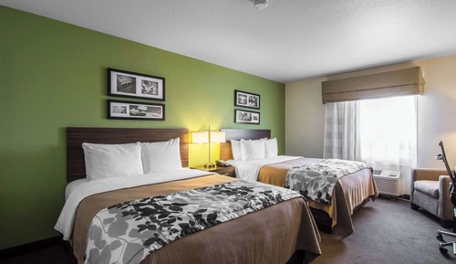 Habitación estándar, 2 camas de matrimonio, no fumadores