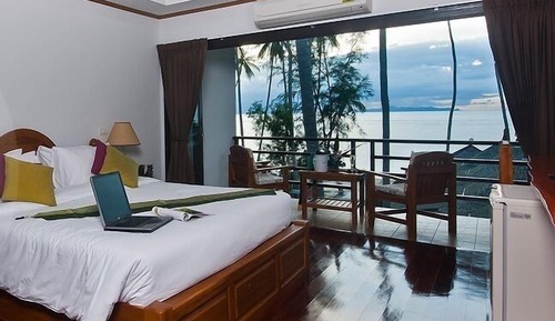 Habitación superior, vistas al mar