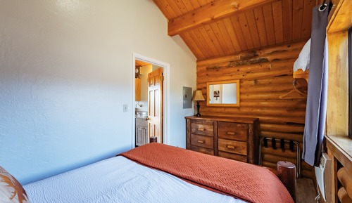 Cabaña, 1 cama de matrimonio