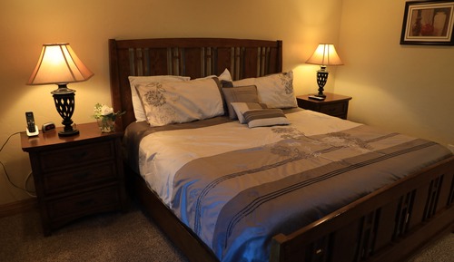 Habitación, varias camas