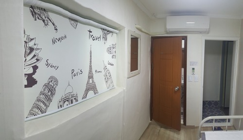 Habitación cuádruple, baño privado (2 Bunk Beds)